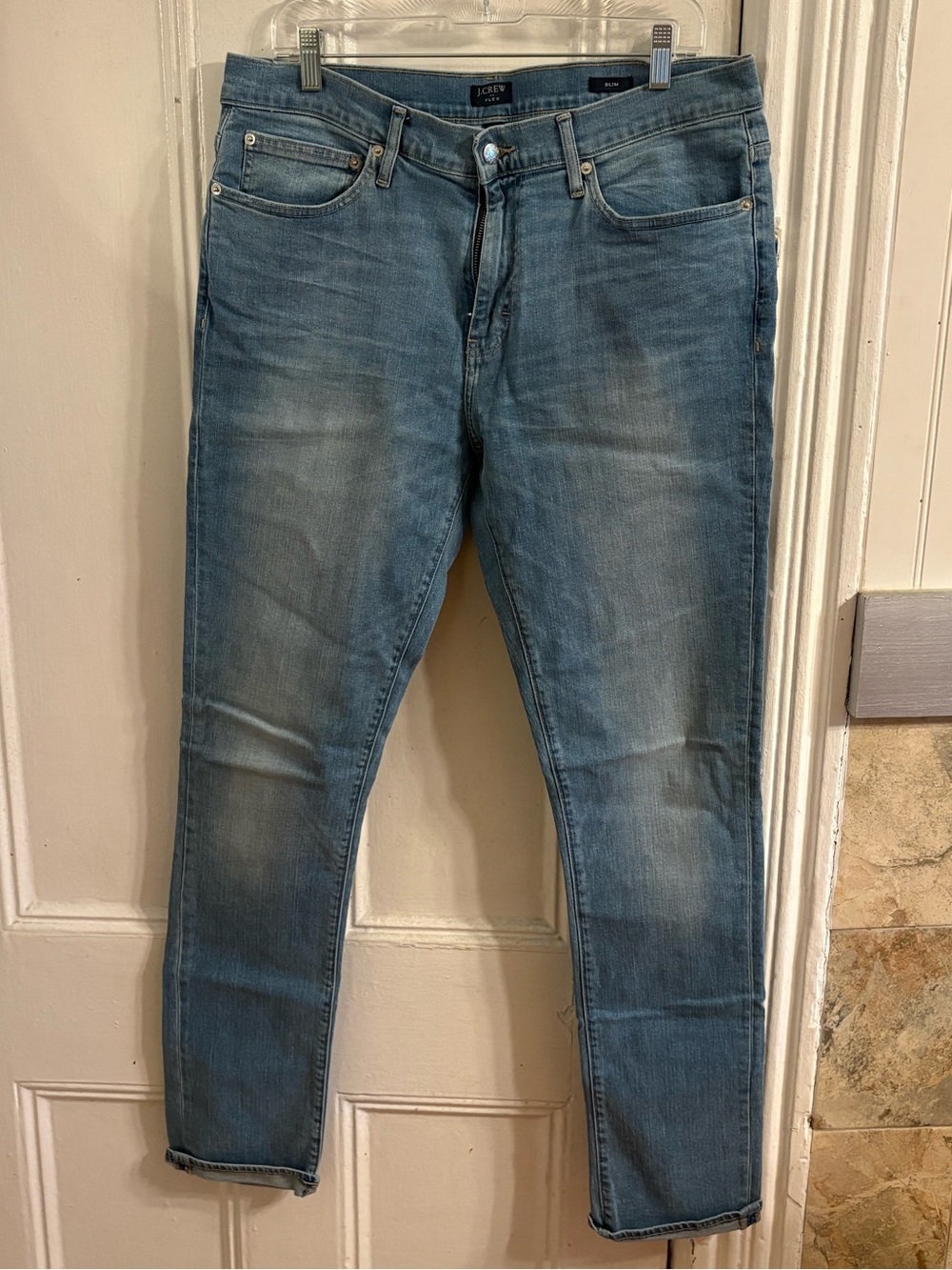 Light Blue Men's Slim Fit Jeans